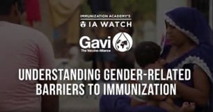 Understanding Gender-related Barriers to Immunization