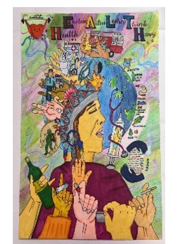 WHD2024 art competition - 2nd prize - Bangladesh - Sanika Naznine (Cat1-B)