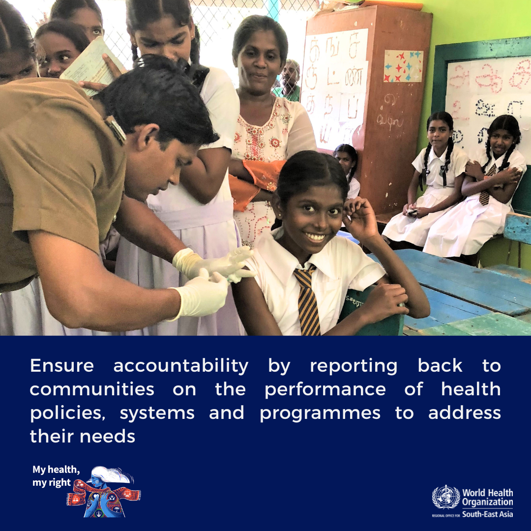 World Health Day 2024 - My Health, My Right